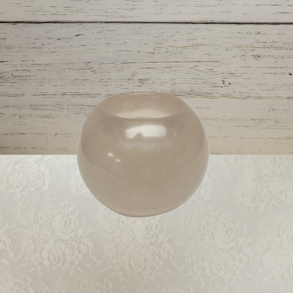 Candle Holder Oval Shaped, Resin, 3 Pack