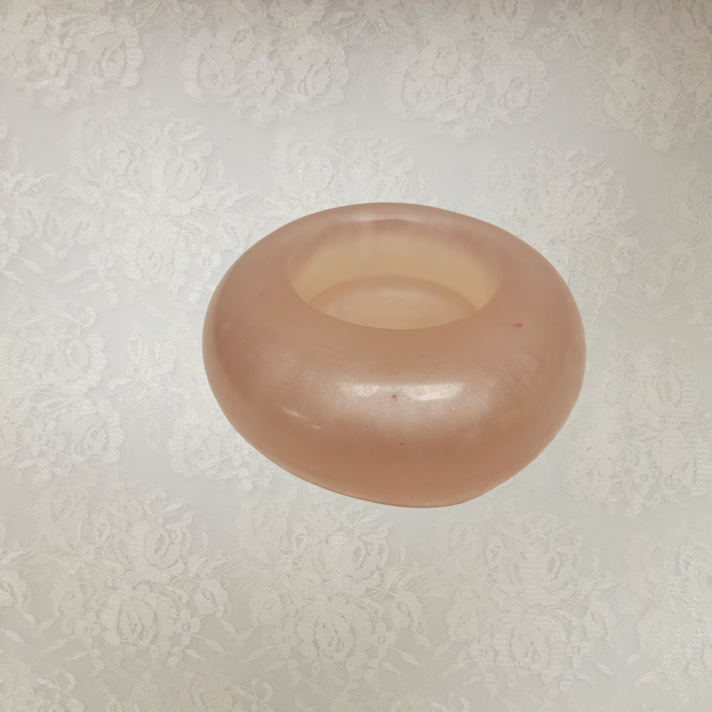 Candle Holder Oval Shaped, Resin, 3 Pack