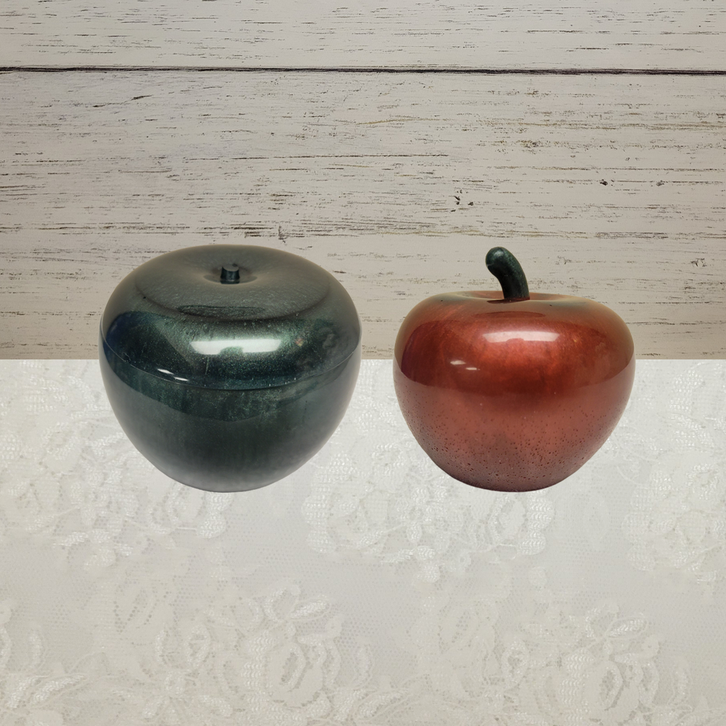 Apple and Apple Jar With Lid