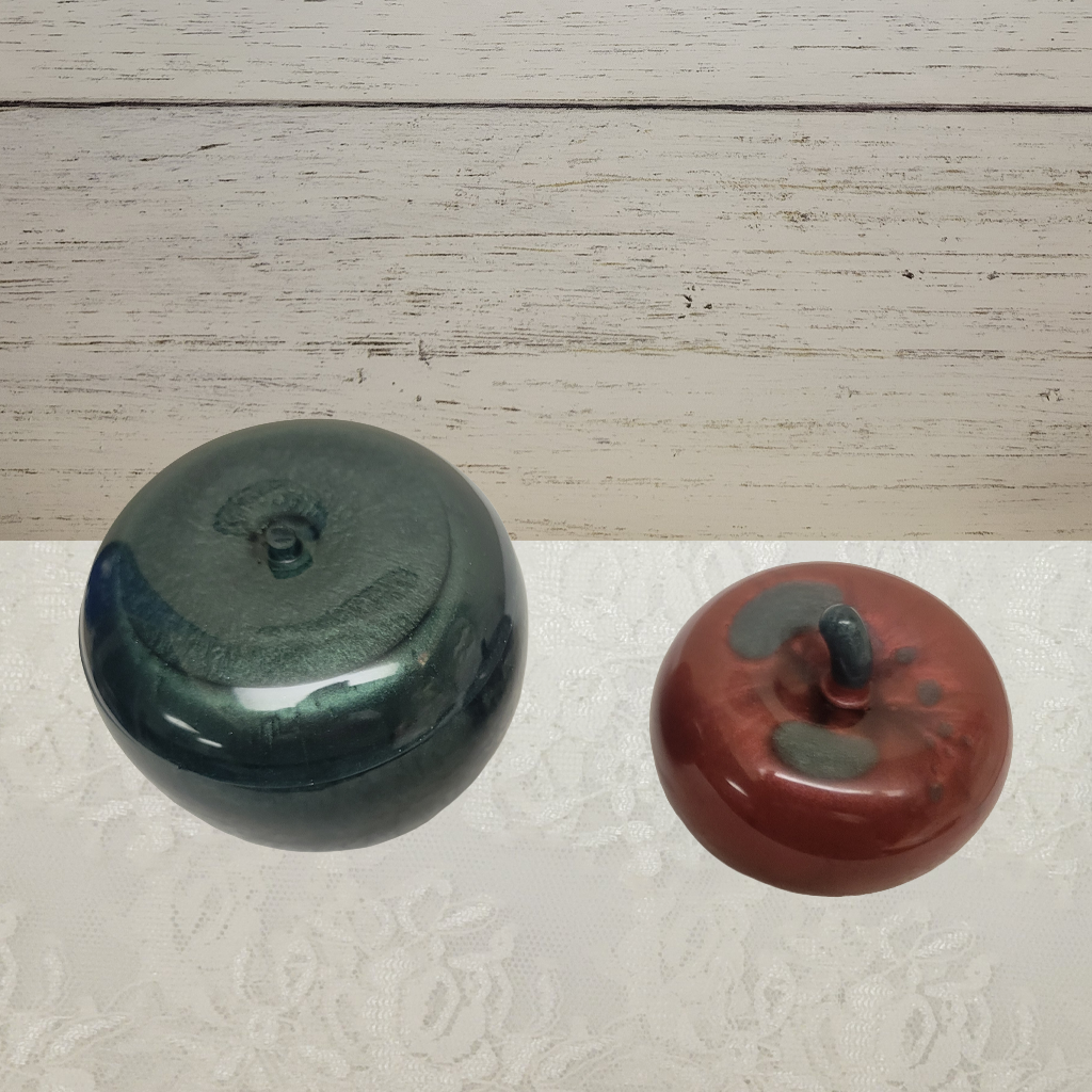 Apple and Apple Jar With Lid