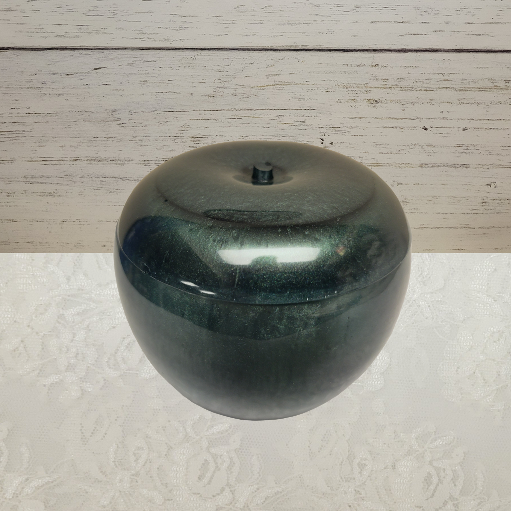 Apple and Apple Jar With Lid
