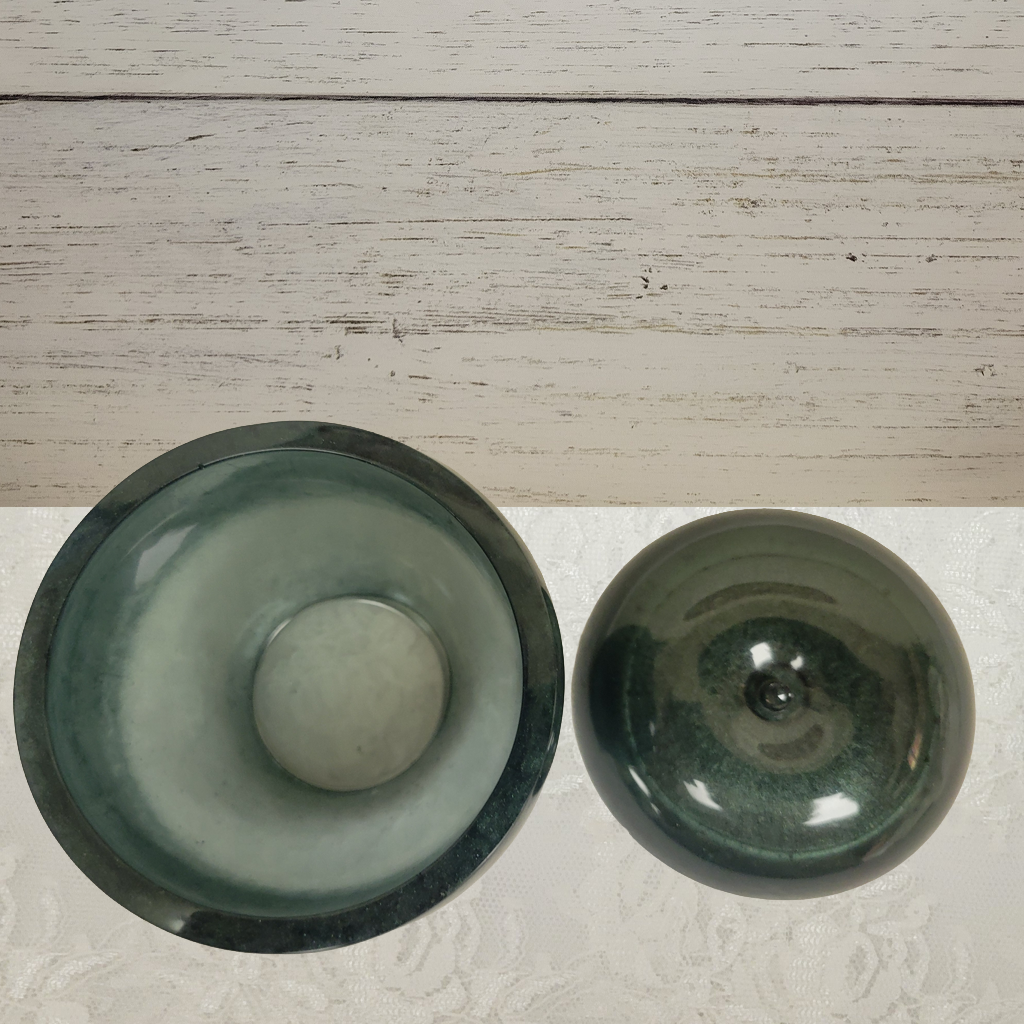 Apple and Apple Jar With Lid