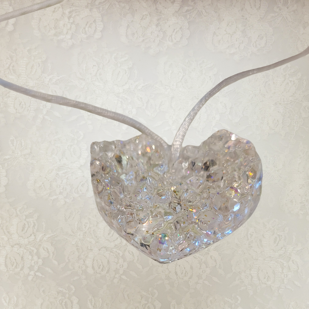 Crystal with Gold Flecks Necklaces