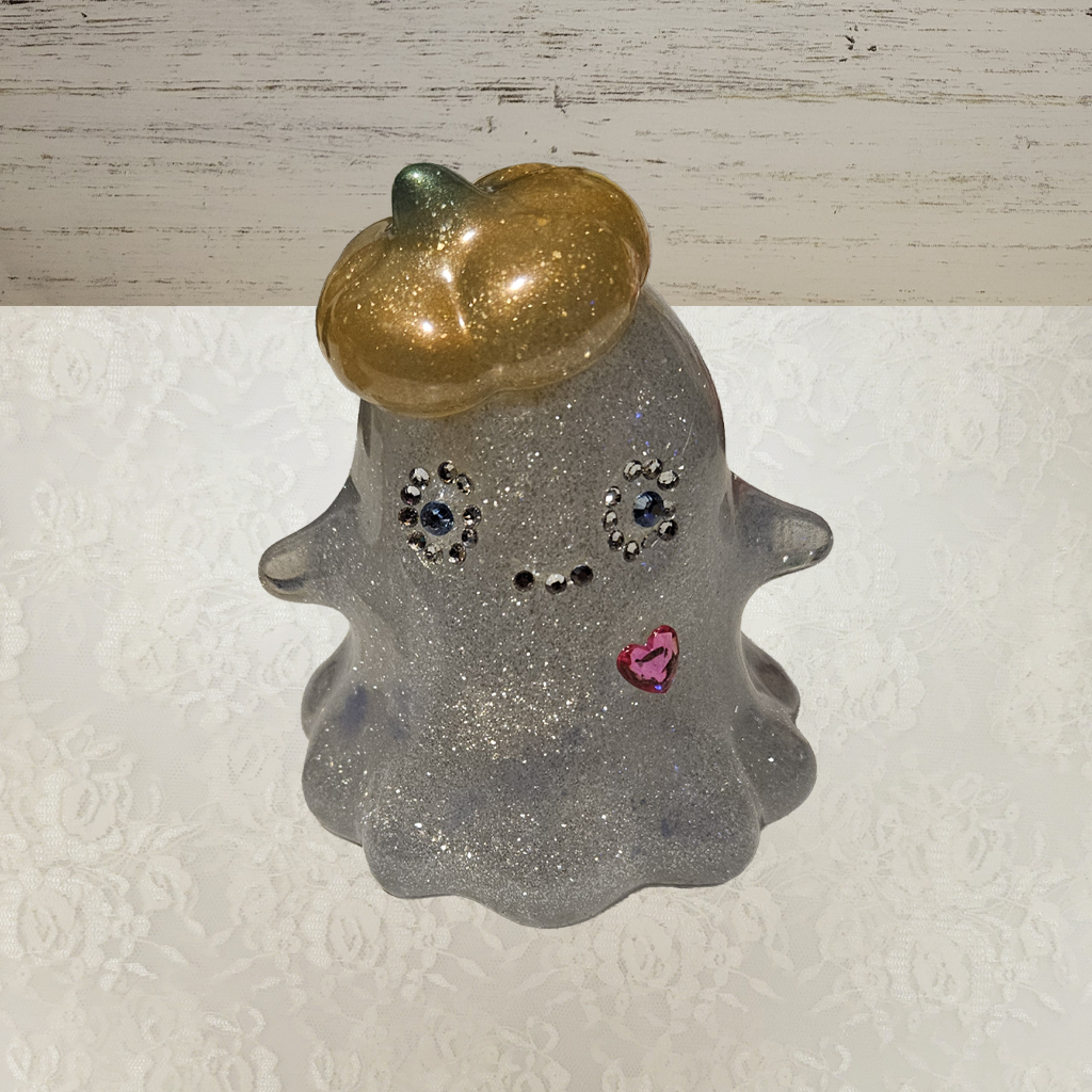 Ghosts With Pumpkin Hats
