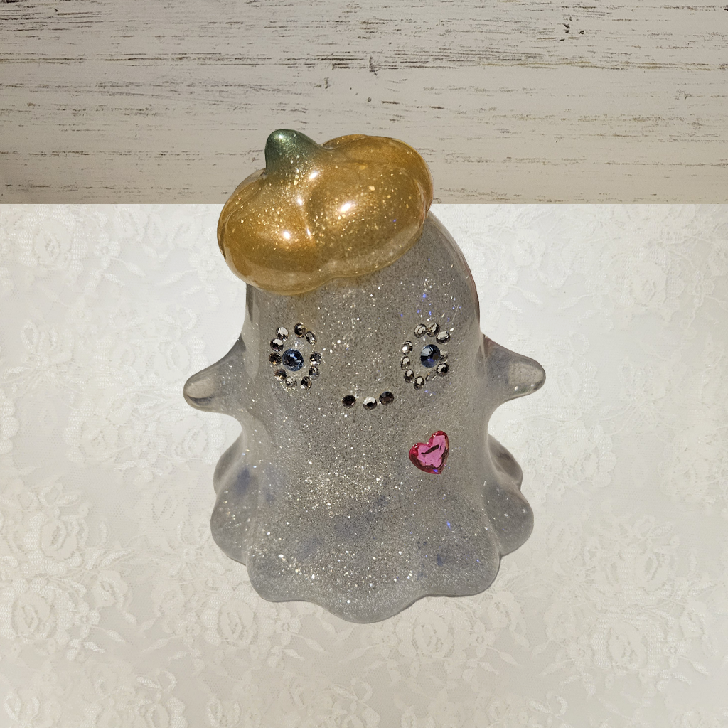Ghosts With Pumpkin Hats