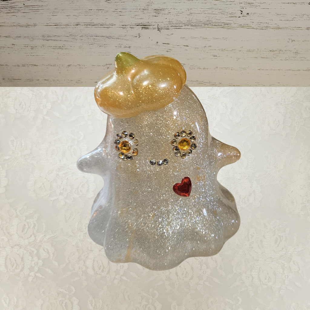 Ghosts With Pumpkin Hats