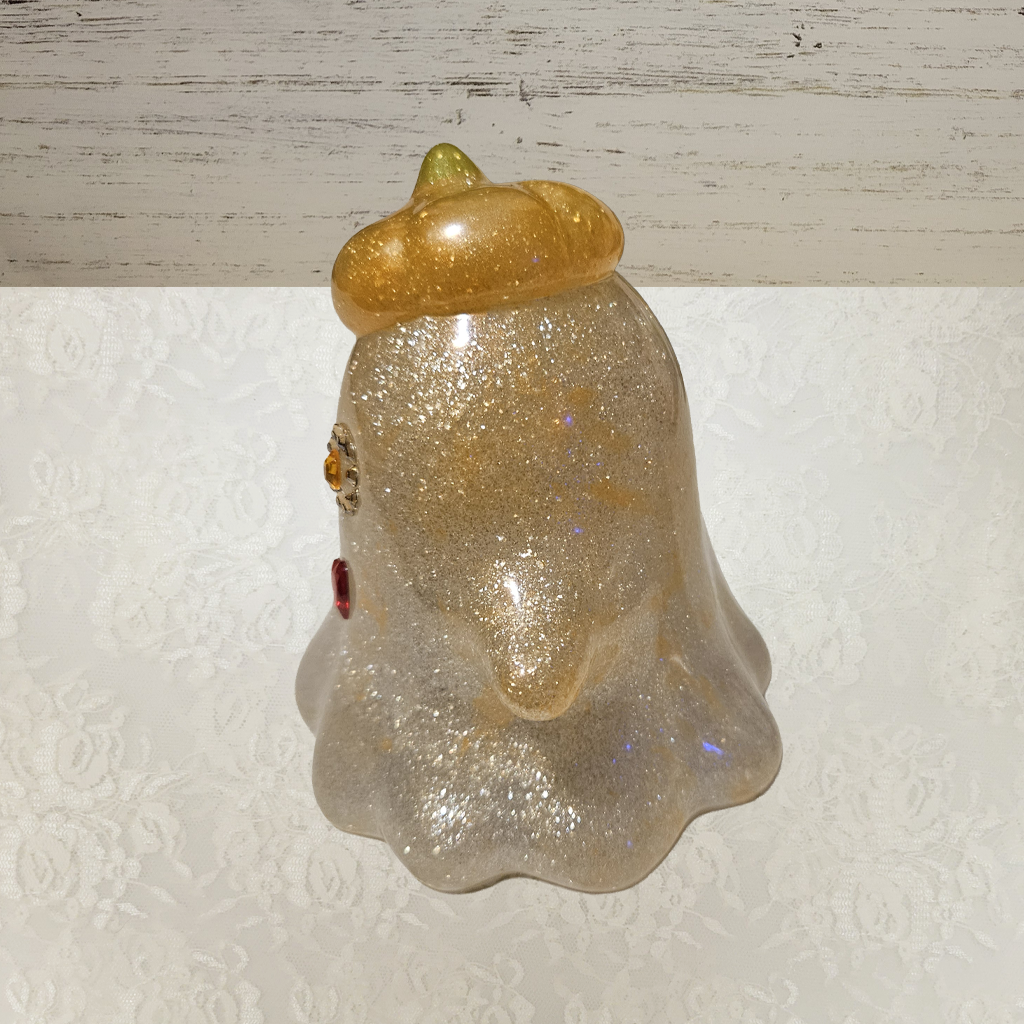 Ghosts With Pumpkin Hats