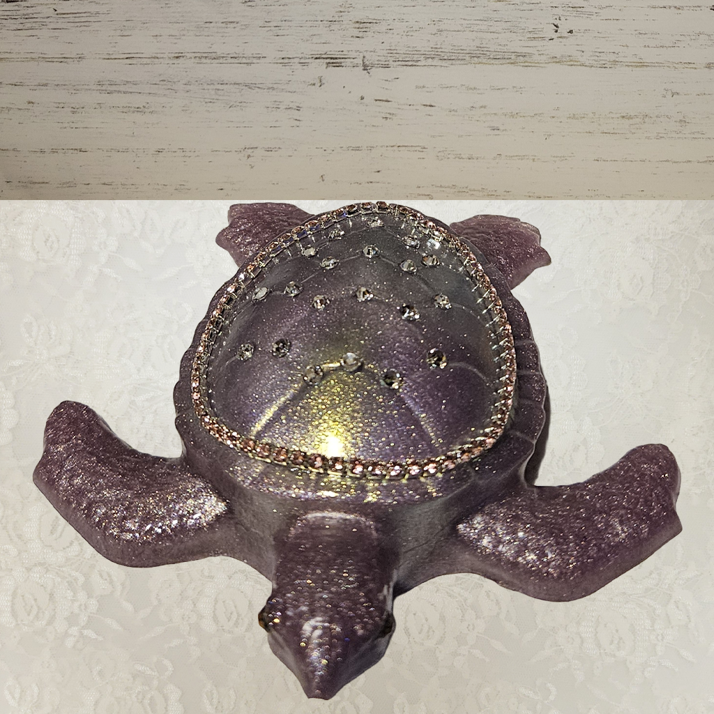 Turtle Figurines With Bling