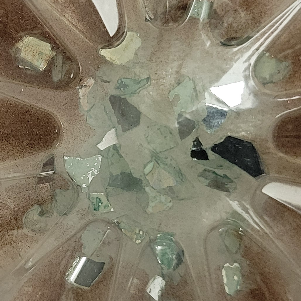 Blue Brown Star Ornaments