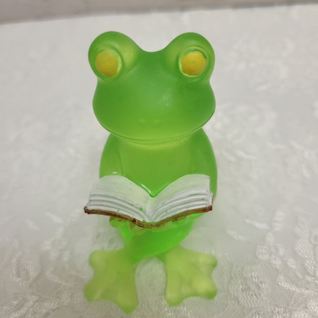 Frog Reading Book