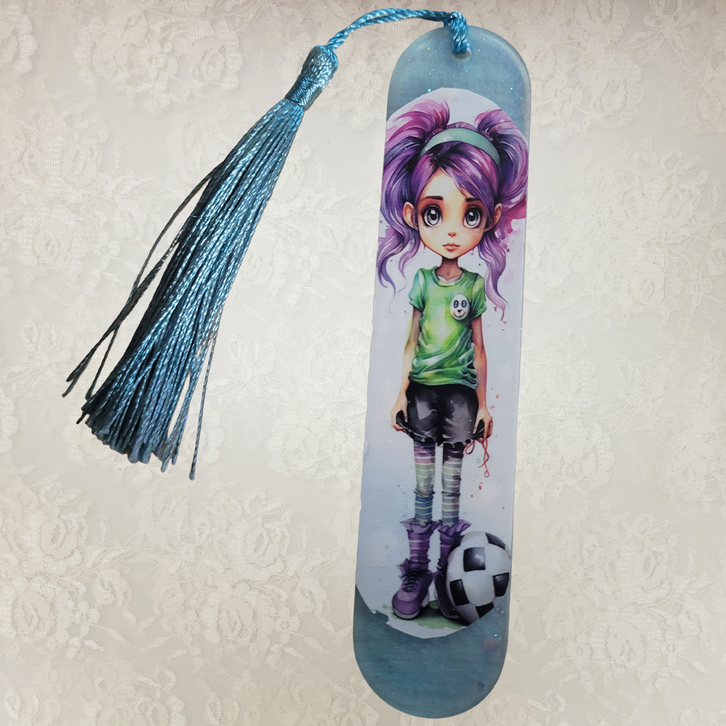 Sporty Girl Bookmarks