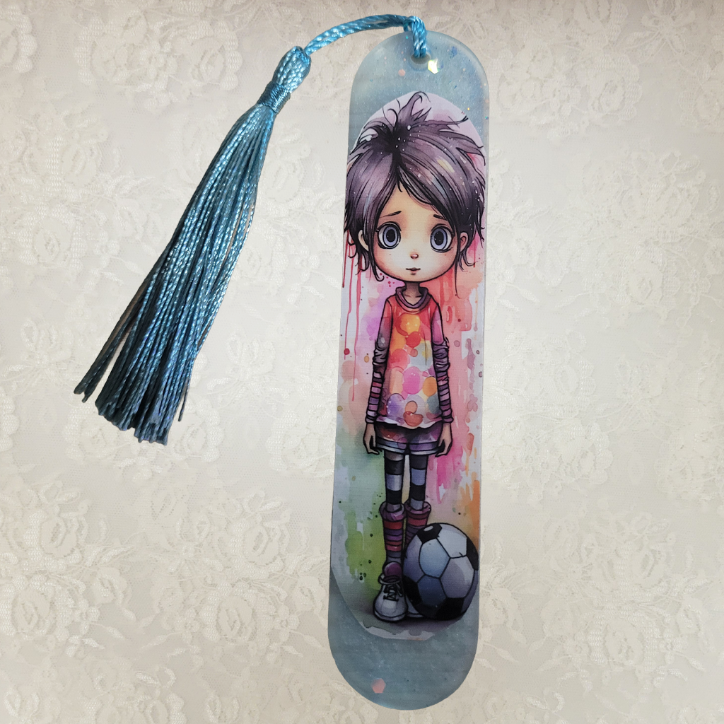 Sporty Girl Bookmarks