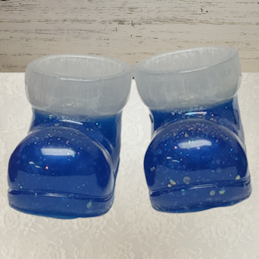 Santa Boot Candle Holder