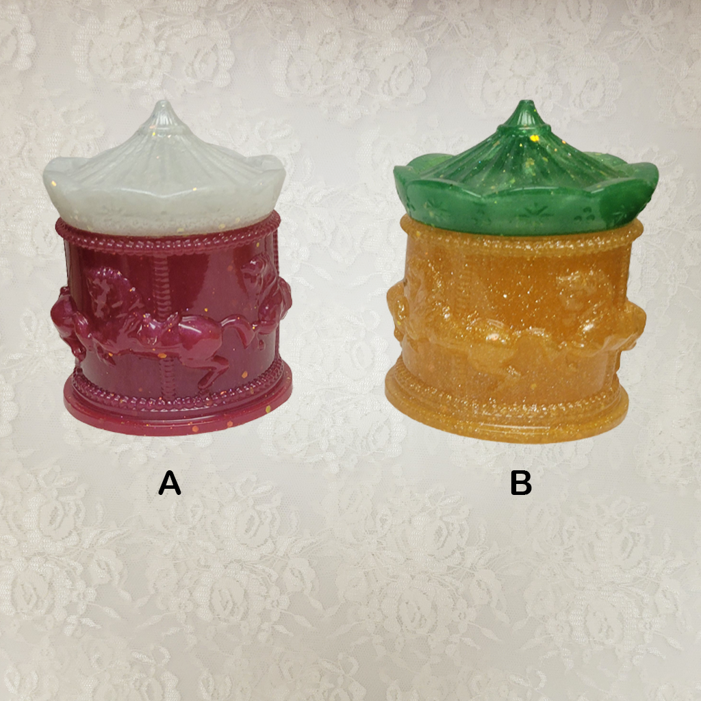 Carousel Jar With Lid