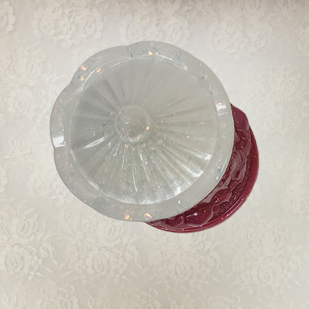Carousel Jar With Lid