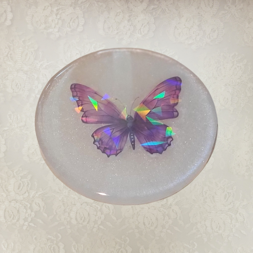 3D Butterfly Coasters and Holder