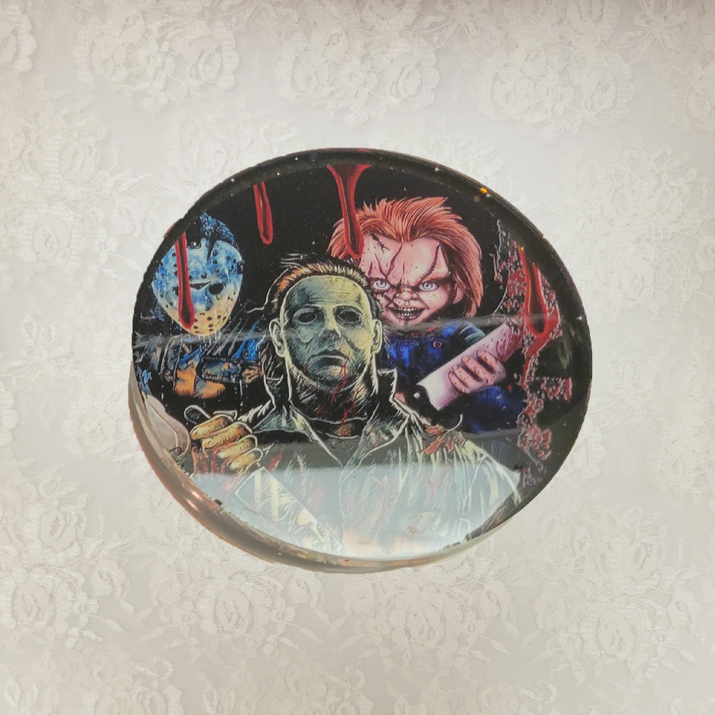 Movie Monsters Coasters plus Holder
