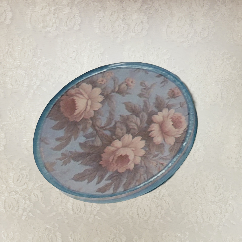 Victorian Wallpaper Coasters and Holder