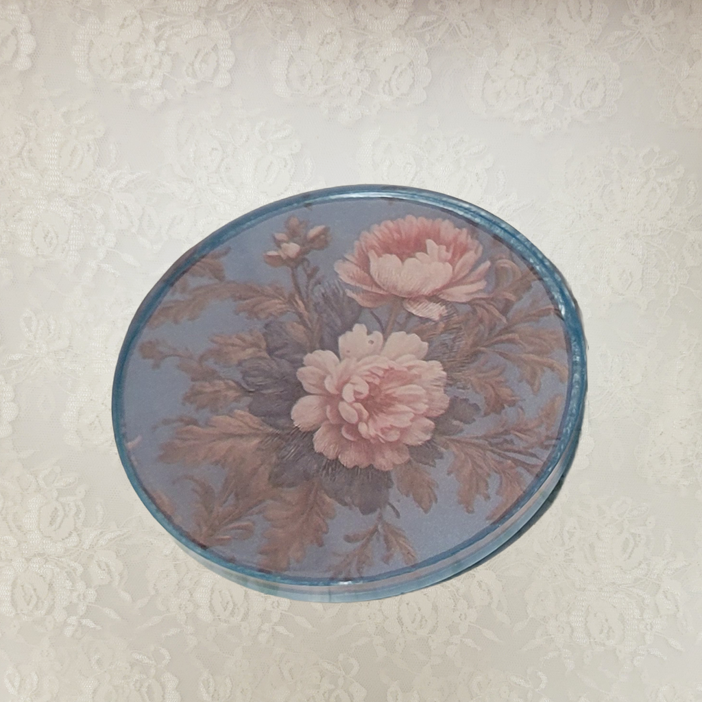 Victorian Wallpaper Coasters and Holder