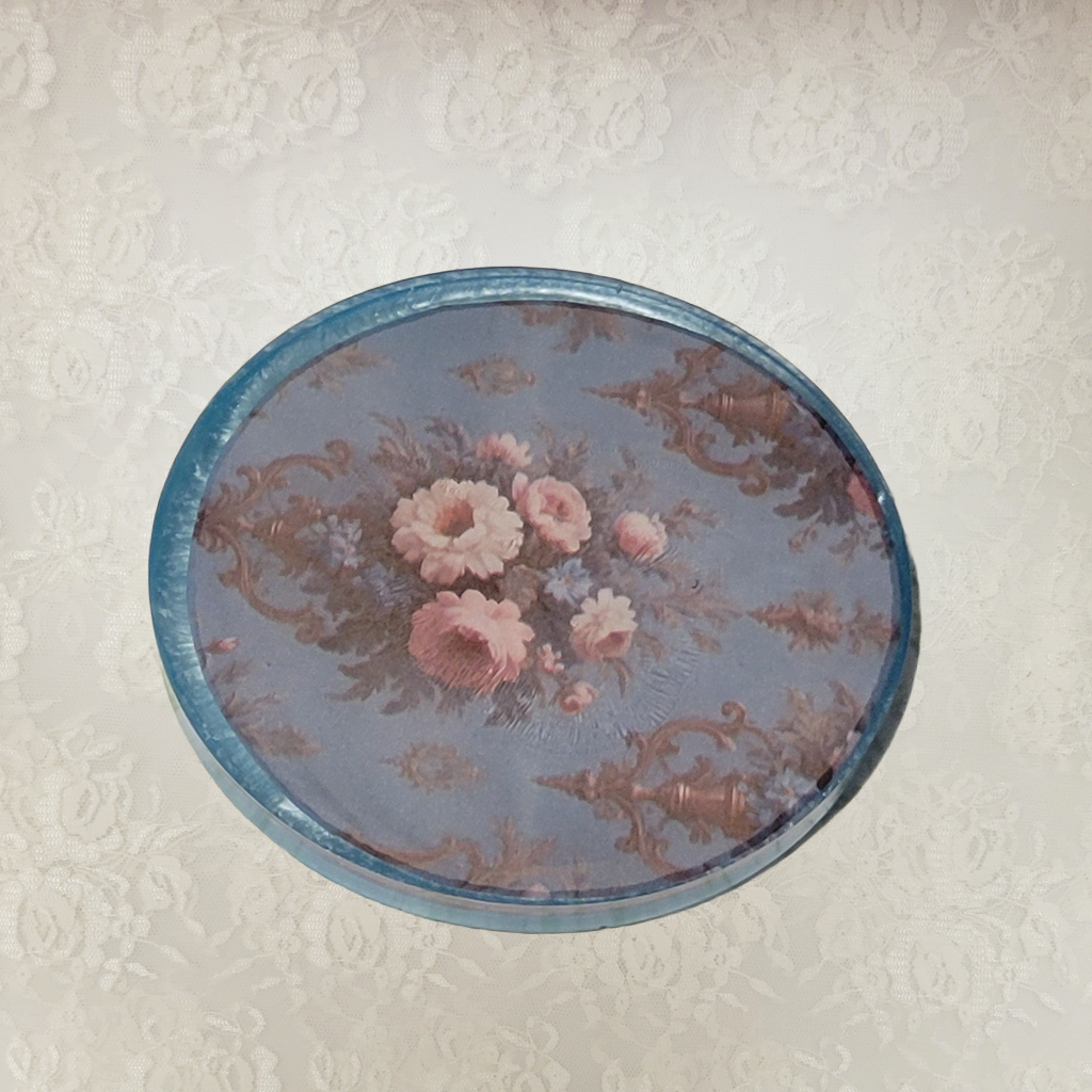 Victorian Wallpaper Coasters and Holder