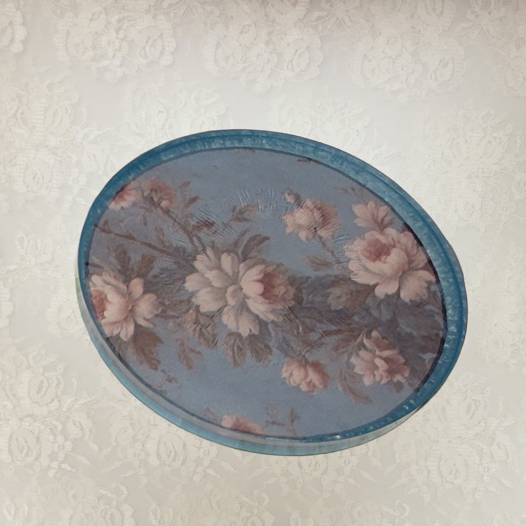 Victorian Wallpaper Coasters and Holder