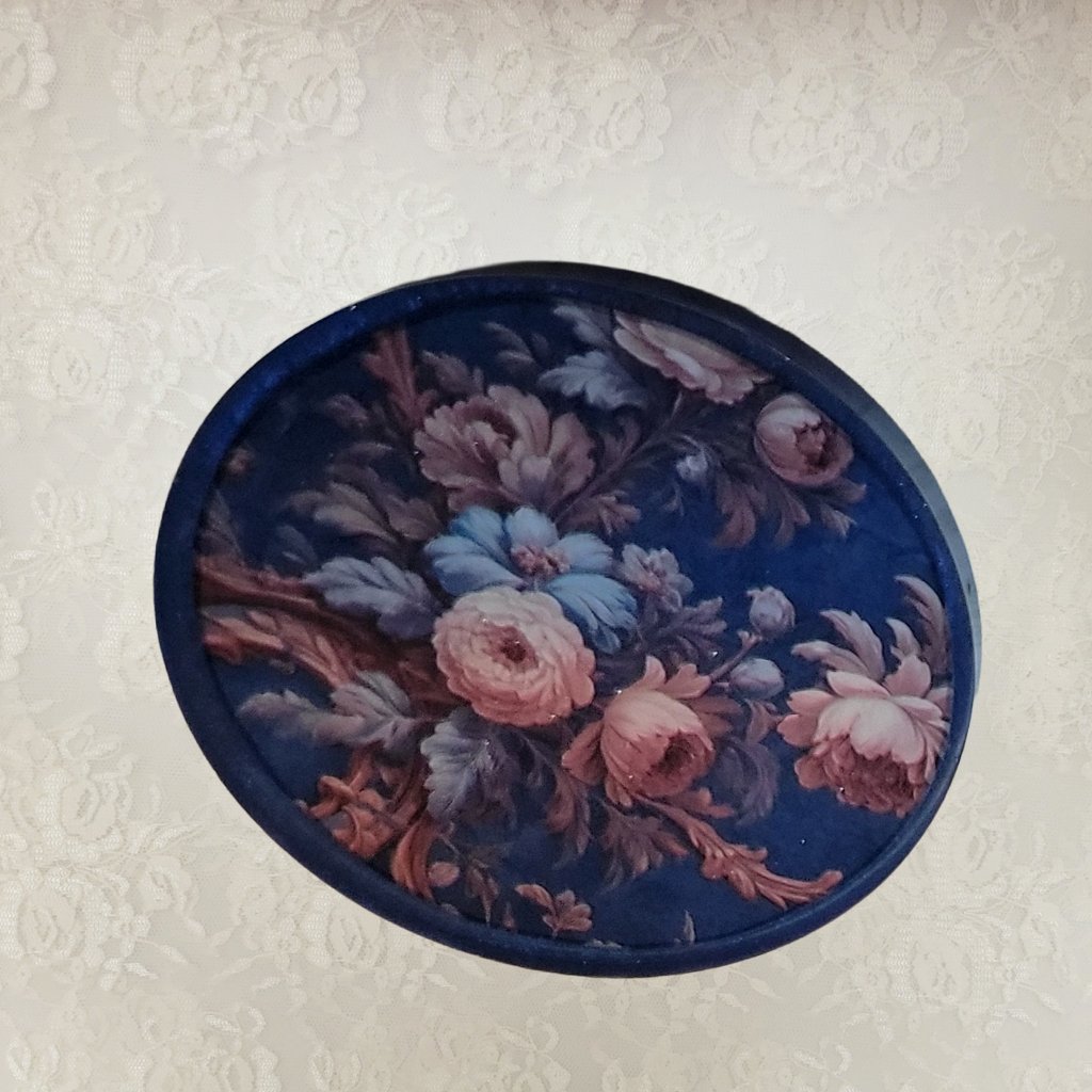 Victorian Wallpaper Coasters and Holder