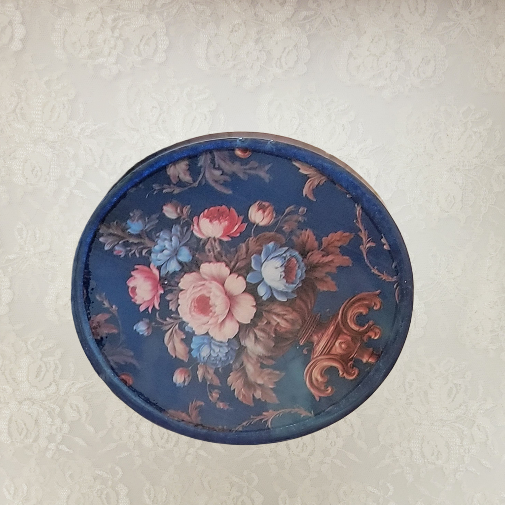 Victorian Wallpaper Coasters and Holder