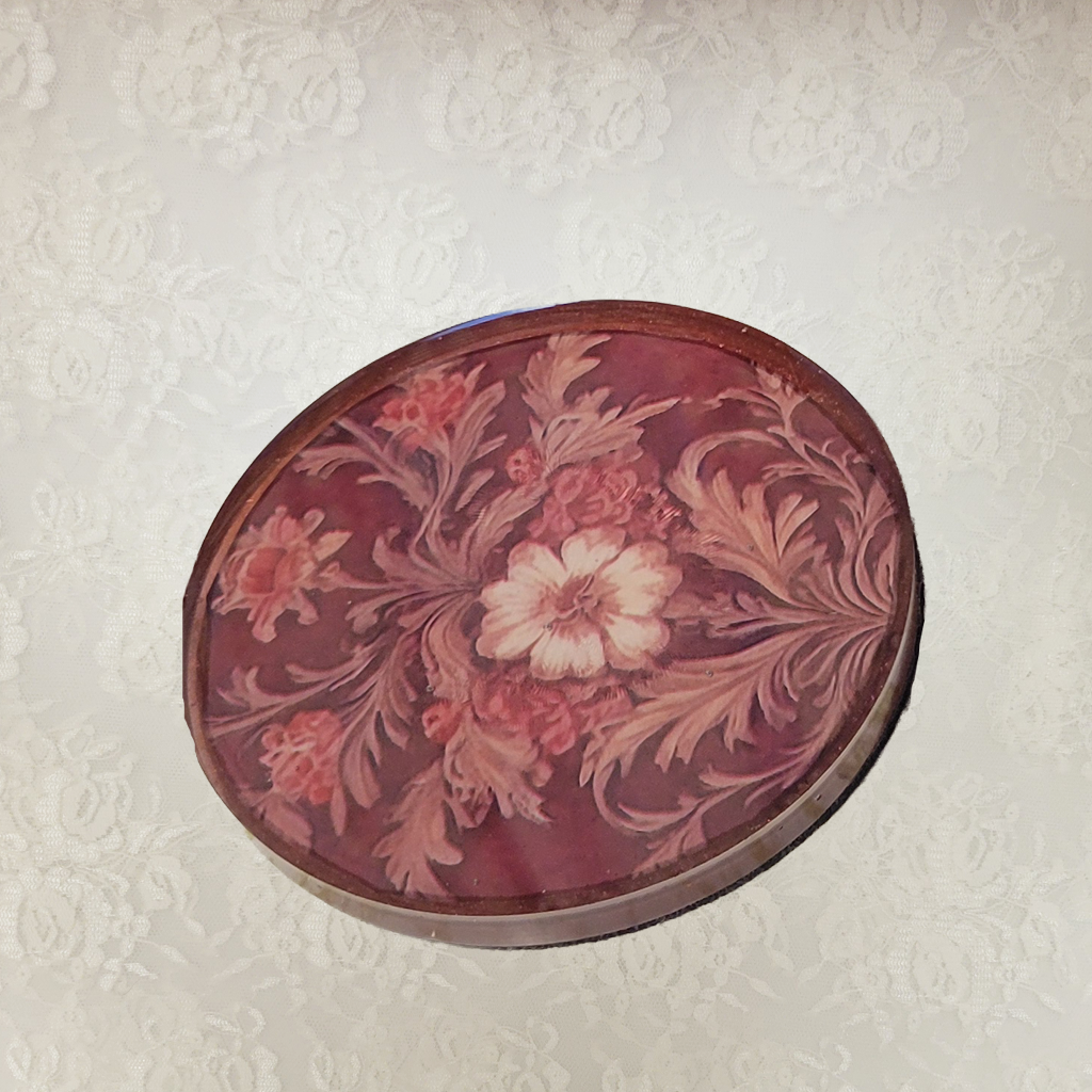 Victorian Wallpaper Coasters and Holder