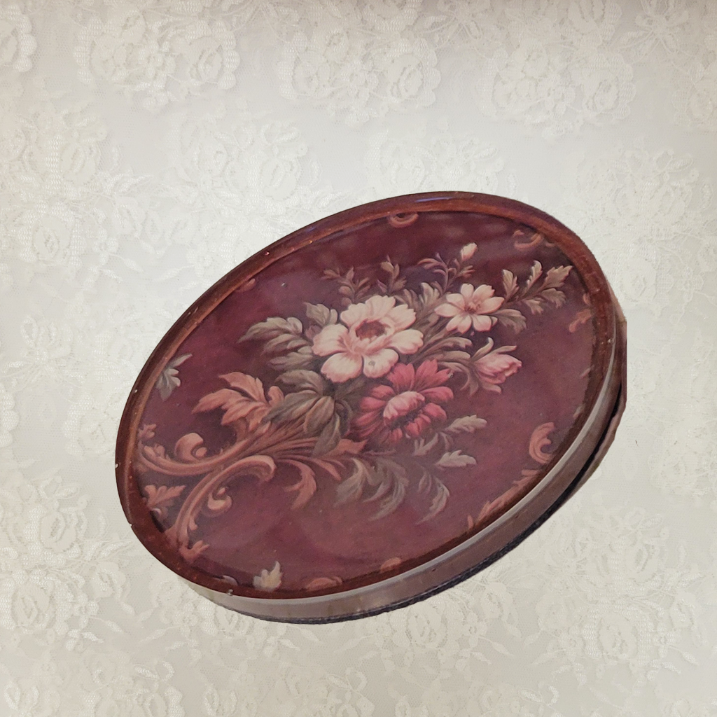 Victorian Wallpaper Coasters and Holder