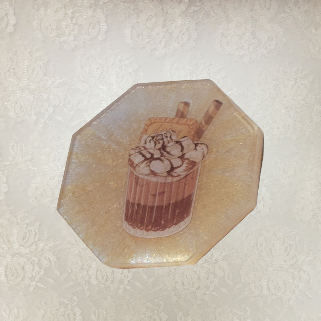 Coffee Coasters and Holder
