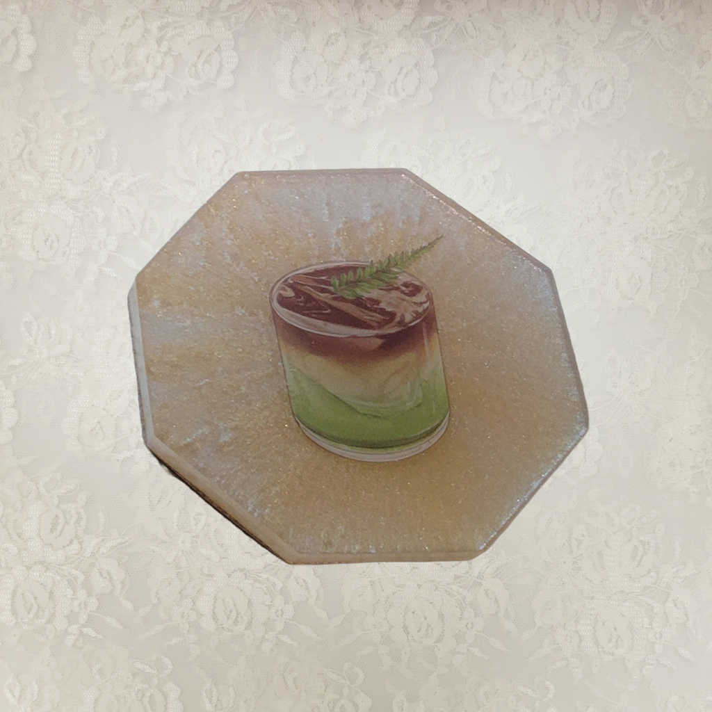 Coffee Coasters and Holder