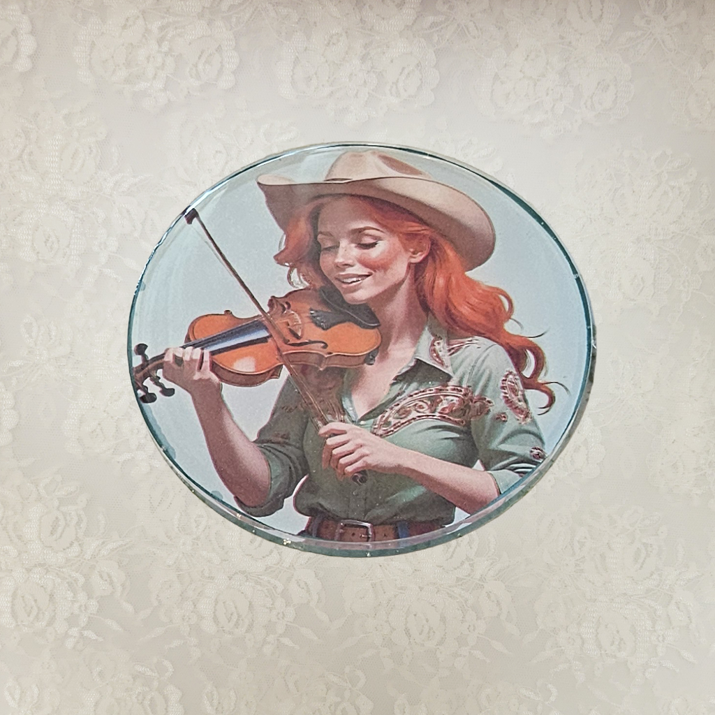 Fiddlers Coasters and Holder