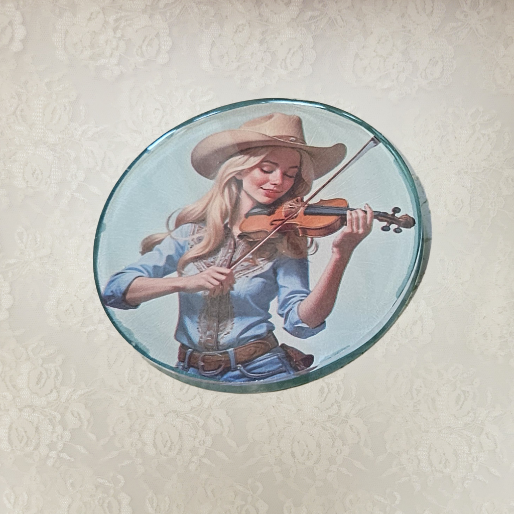Fiddlers Coasters and Holder