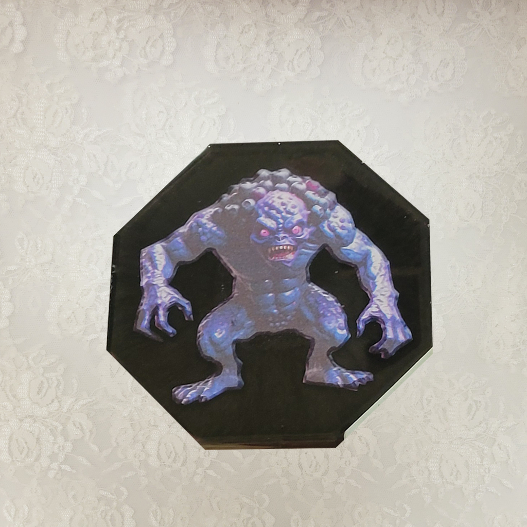 Food Creepers 5 Coasters and Holder