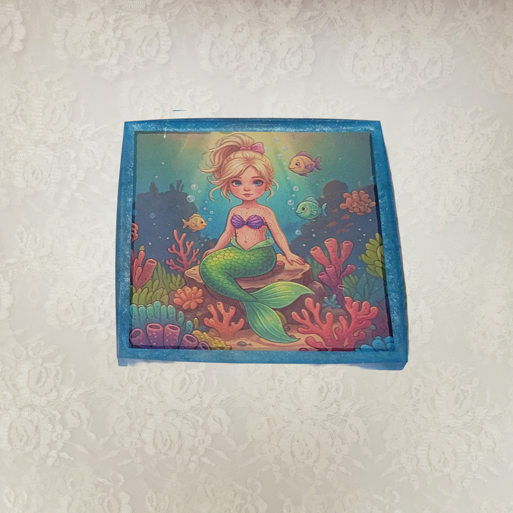Storybook Coasters and Holder