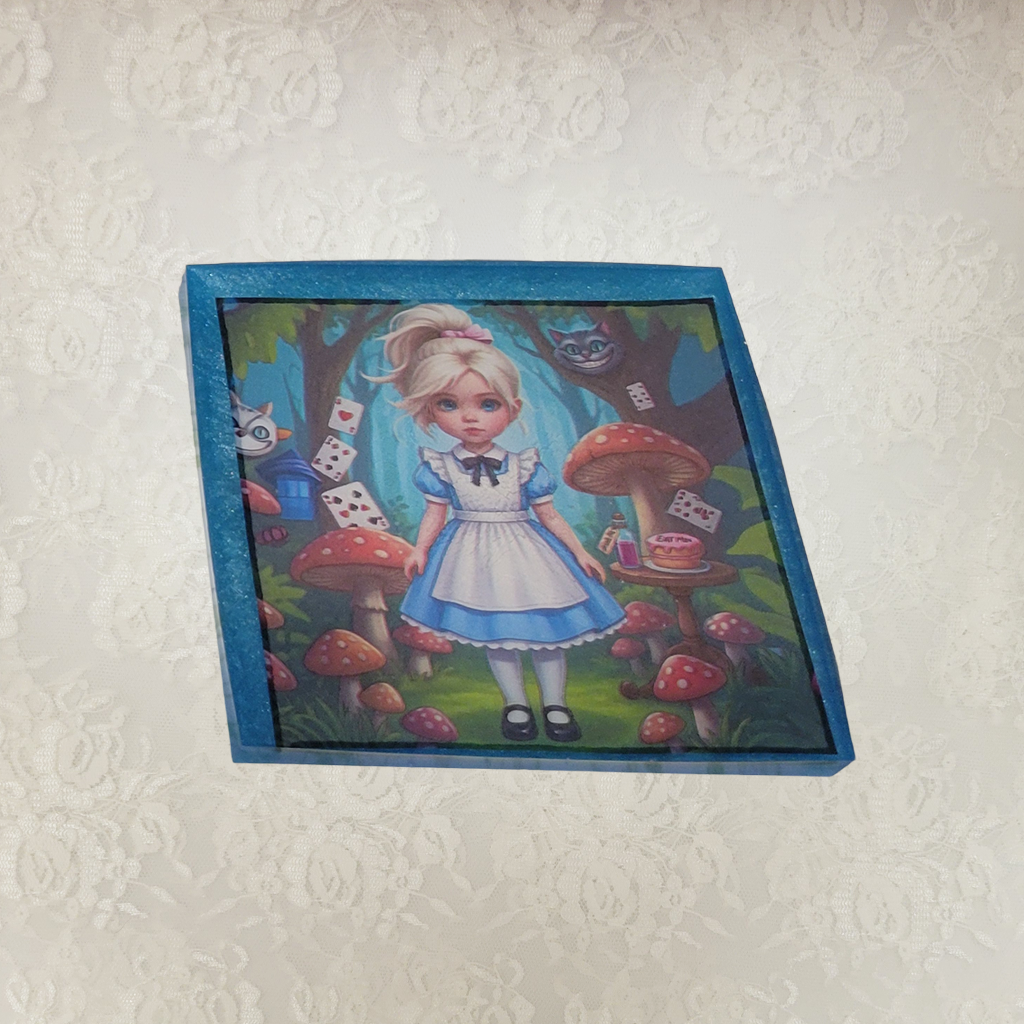 Storybook Coasters and Holder