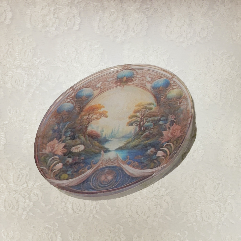 Victorian Dream Realm Coasters and Holder