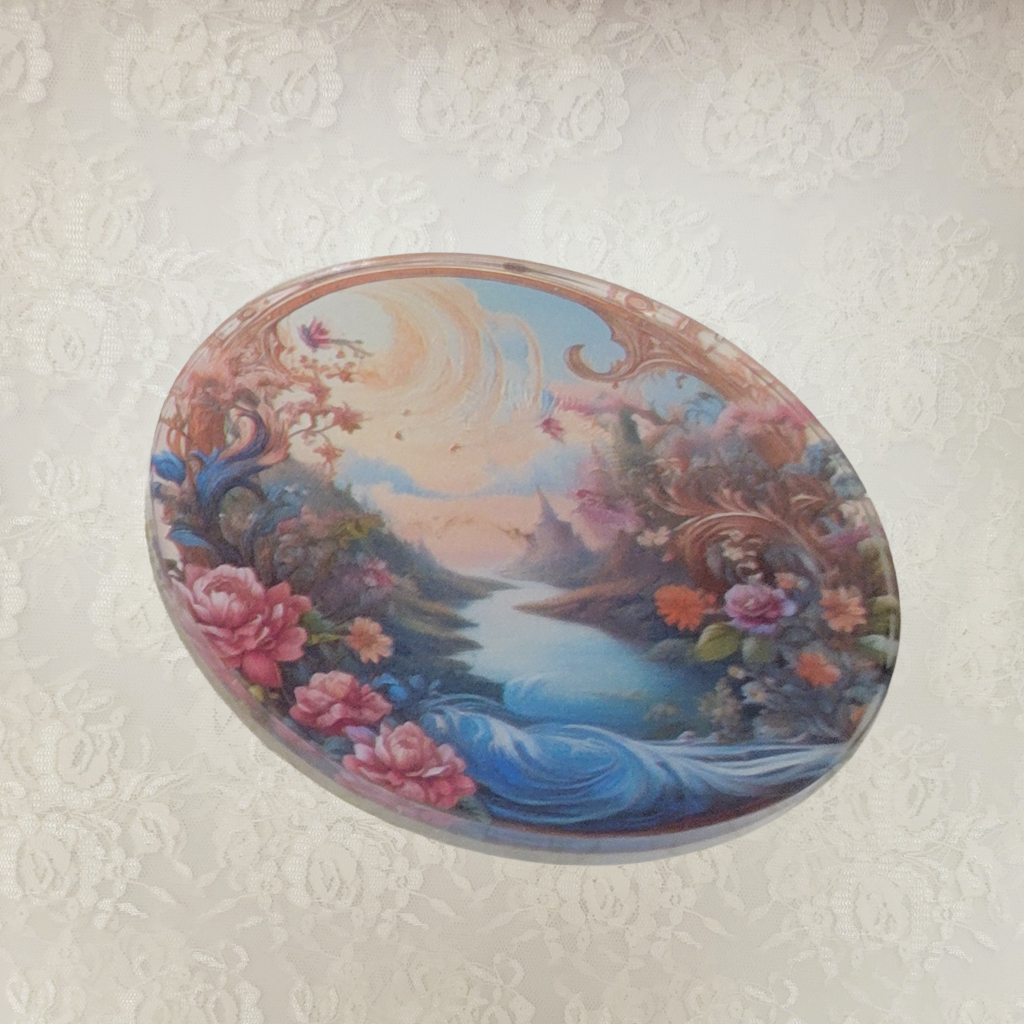 Victorian Dream Realm Coasters and Holder