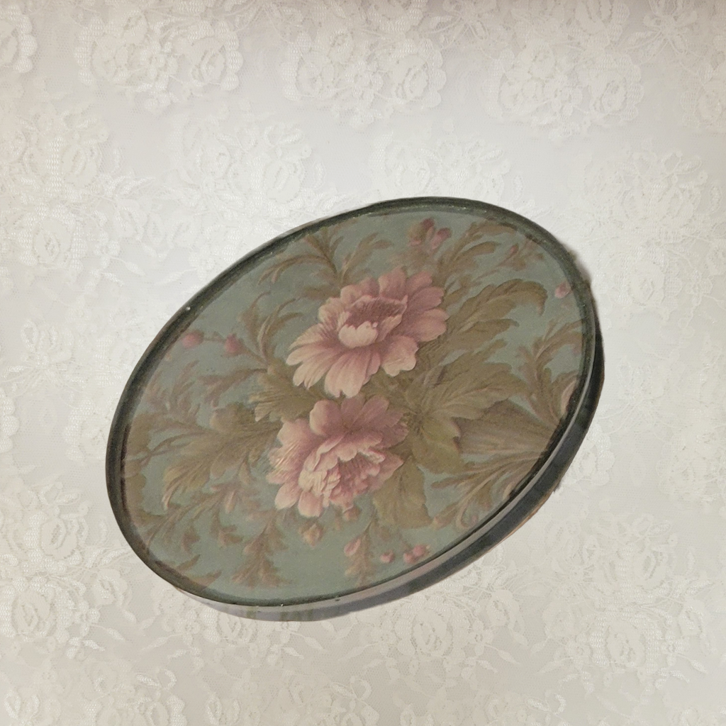 Victorian Wallpaper Coasters and Holder