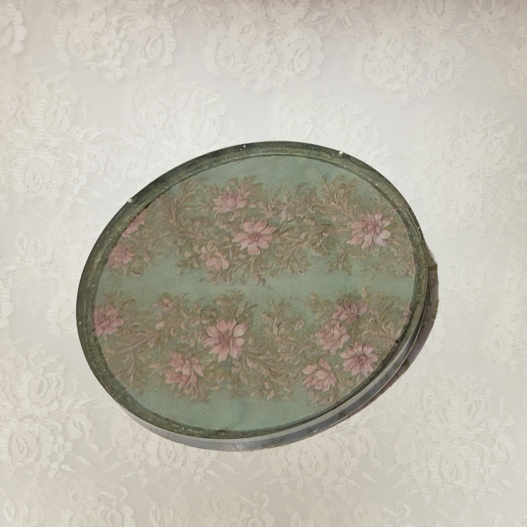Victorian Wallpaper Coasters and Holder