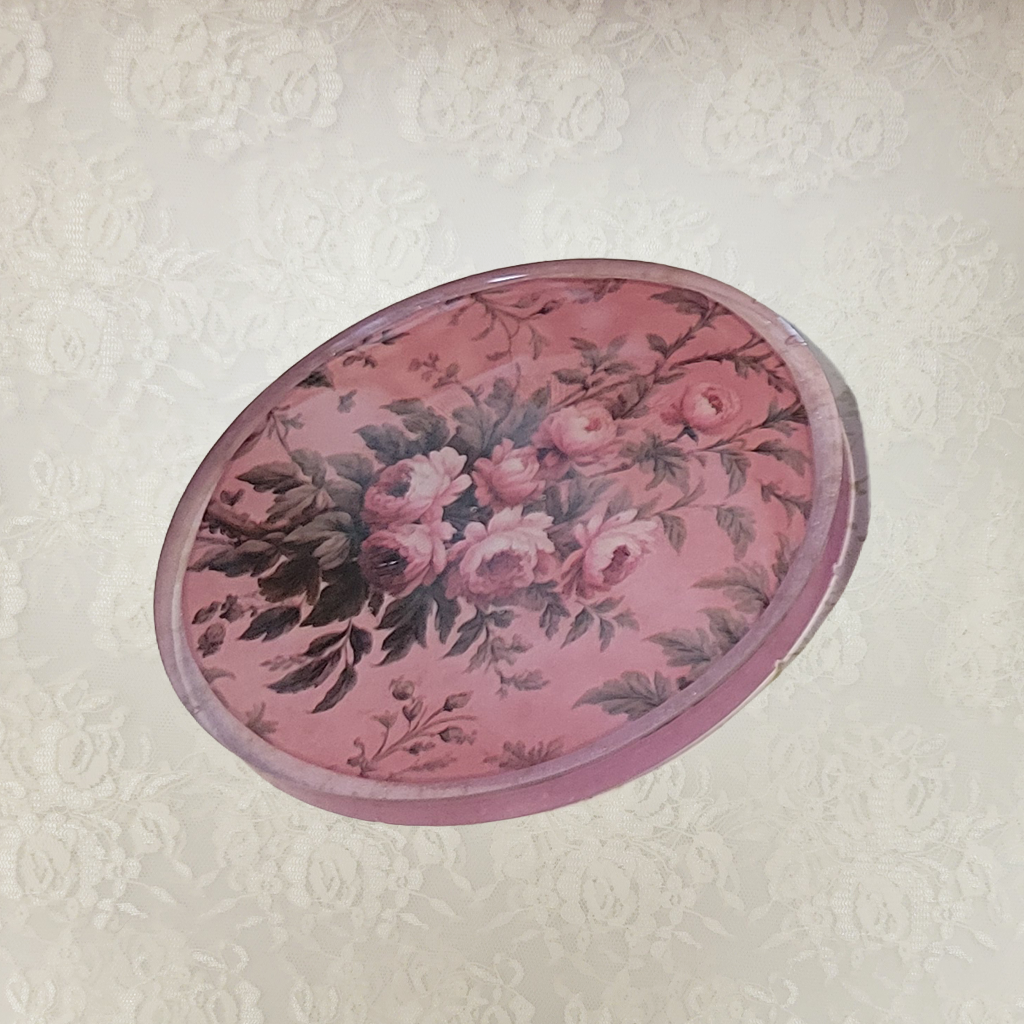 Victorian Wallpaper Coasters and Holder