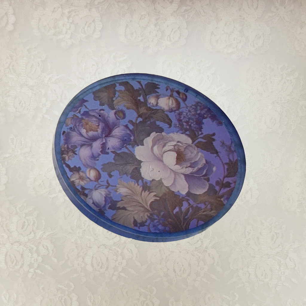 Victorian Wallpaper Coasters and Holder