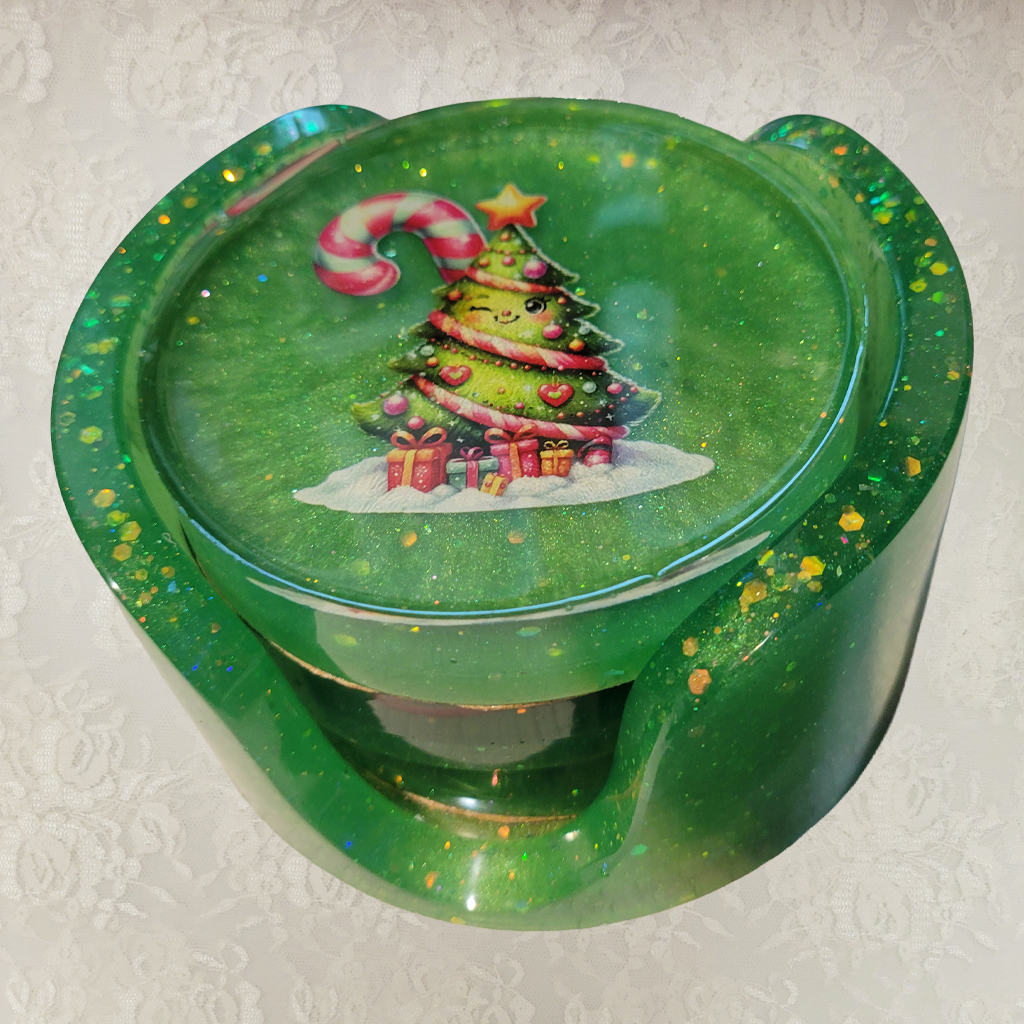 Christmas Tree Coasters