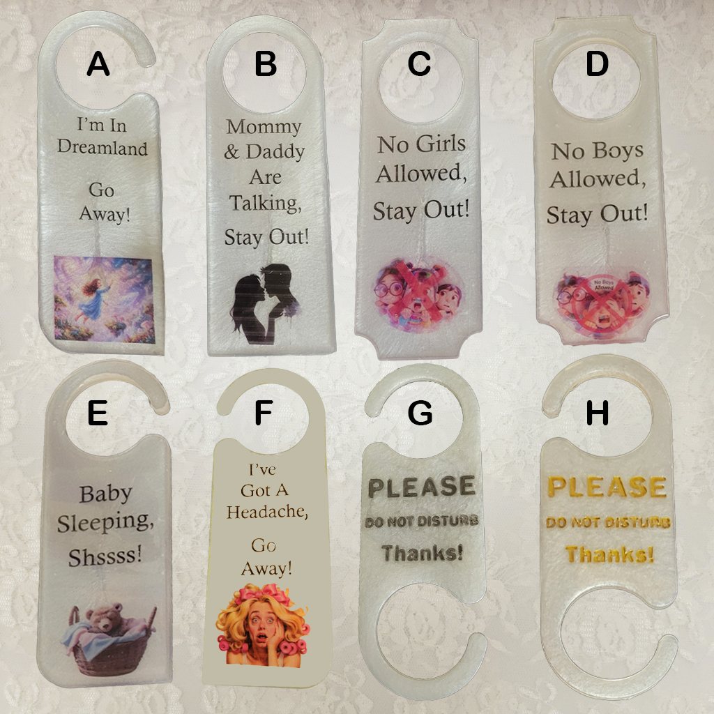 Doorhanger With A Message