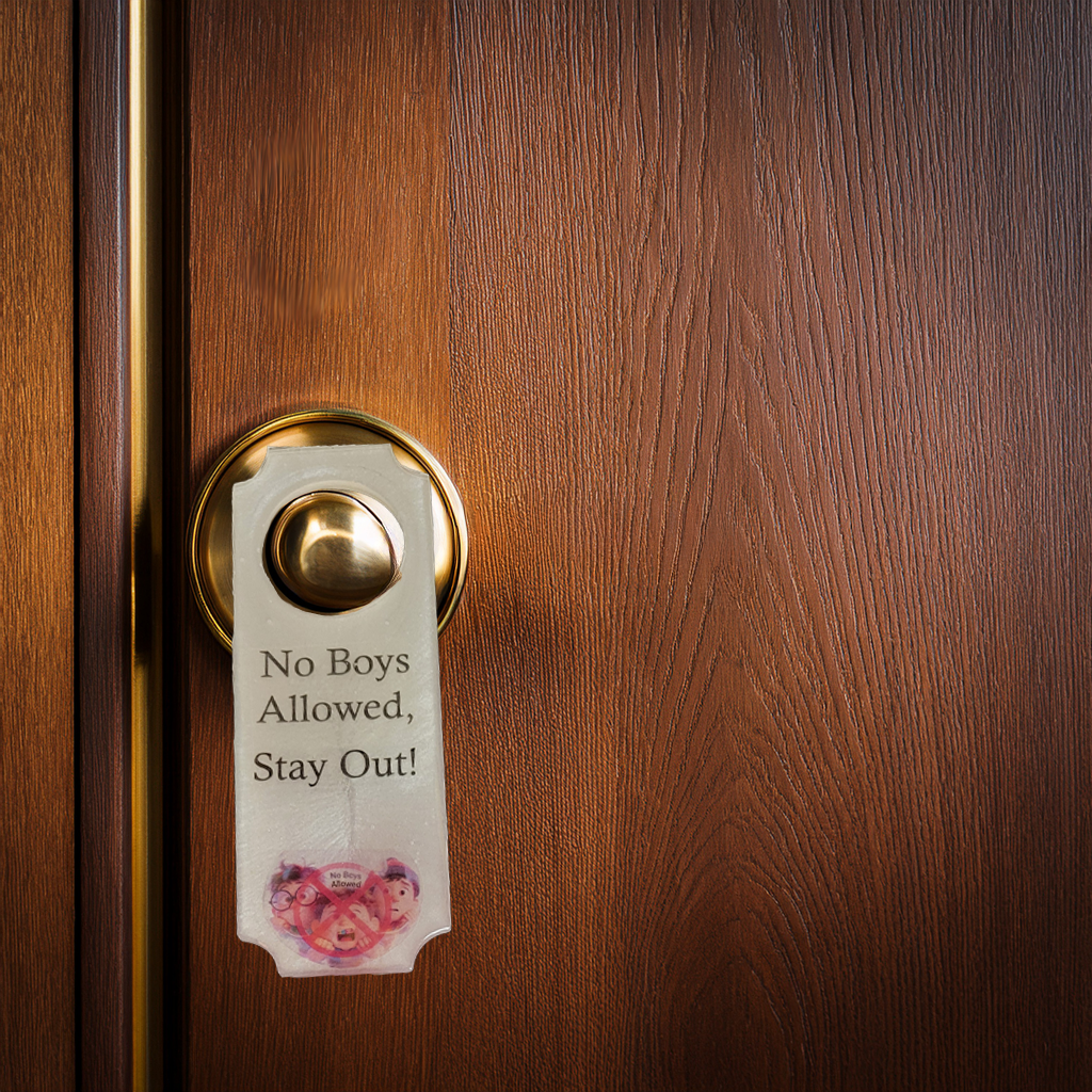 Doorhanger With A Message