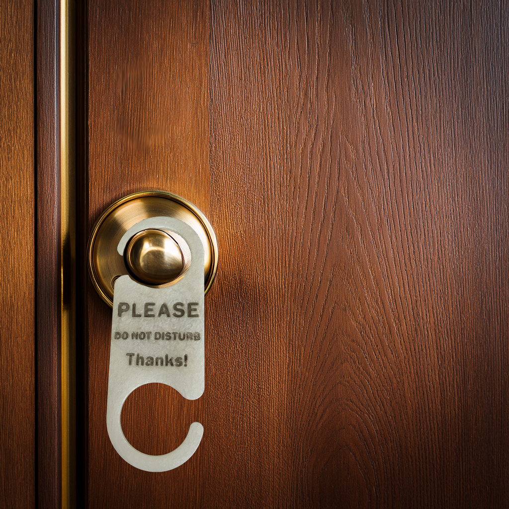 Doorhanger With A Message
