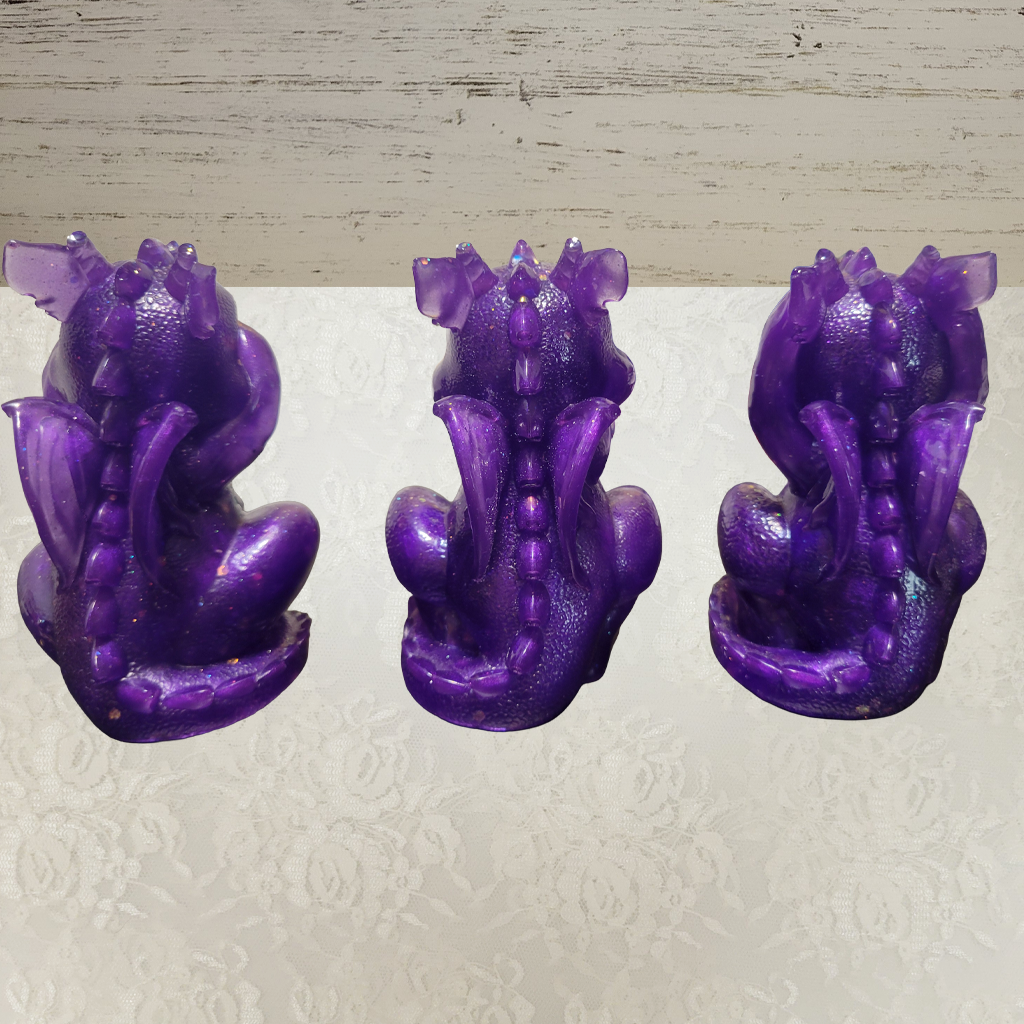 See, Hear, Speak No Evil Dragons, 3 Pack Toys