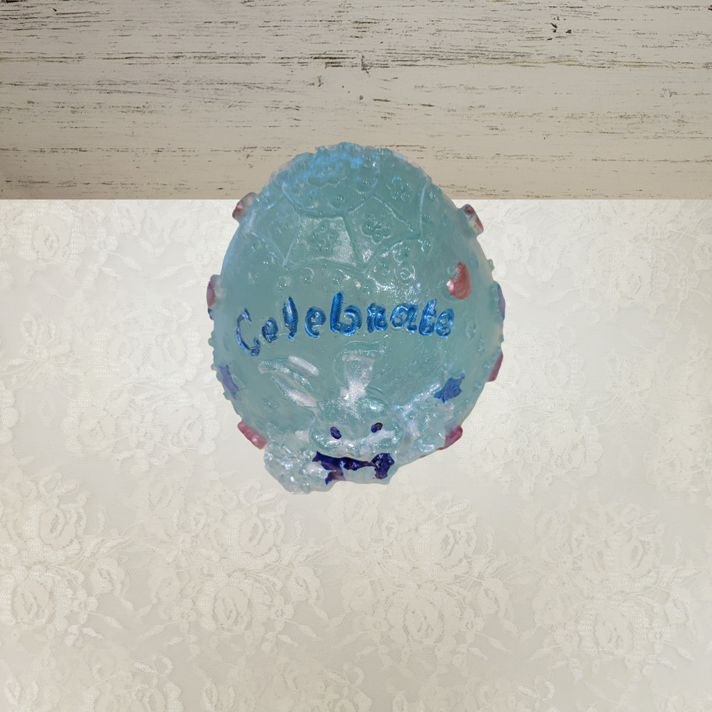 Easter Egg with Rabbit