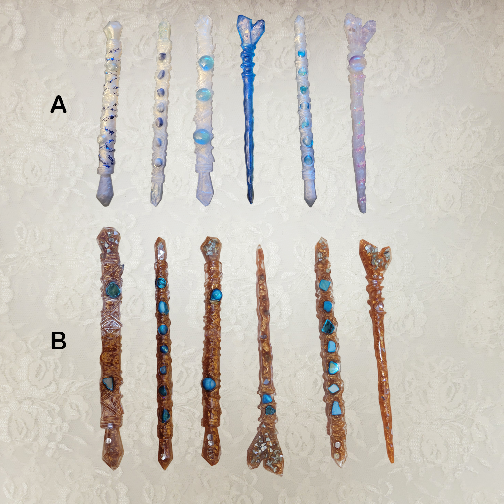 Fantasy Toy Wands, 6 Pack