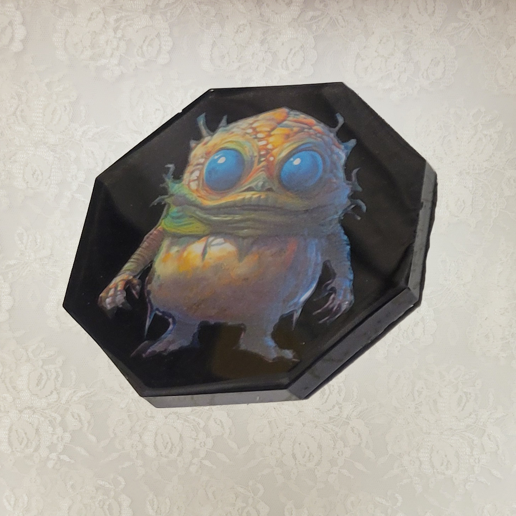 Food Creepers 5 Coasters and Holder